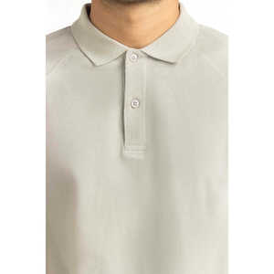 T-shirt Polo Slim Fit pour Homme MN-PSH-WS25-017 en Spandex Tricoté de Haute Qualité, Anti-Plis, Confortable, Broderie Foncée - Product Image 5