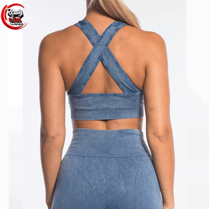 Para YISHENHON, ropa activa para mujer, conjunto de entrenamiento de gimnasio, patrón sólido, sujetador y pantalones cortos con cuello Halter, cintura elástica, transpirable, decoración de cinturón Yog - Product Image 2