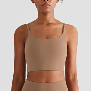 Wholesale Custom Nylon Spandex High Support Seamless <b>Sports</b> <b>Bra</b> for Adult Women <b>Ladies</b> Plus Size <b>Sports</b> <b>Bra</b> Breathable High - Product Image 1