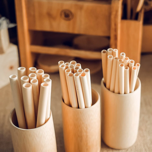 Handmade <b>Bamboo</b> Drinking <b>Straws</b> - Natural, Durable, and Biodegradable Alternative to Plastic <b>Straws</b> <b>Bamboo</b> <b>Straw</b> - Product Image 2