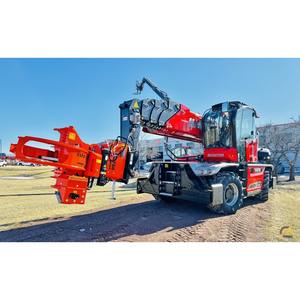 Manipulador Telescópico Giratorio Manitou MRT 3060 con Woodcracker CS750, Nuevo, en Venta - Product Image 3