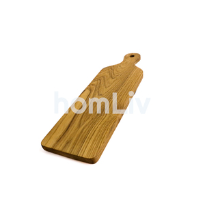 Planche à découper en teck naturel écologique OEM, durable, sans peinture ni vernis, halal, personnalisable pour la cuisine - Product Image 2