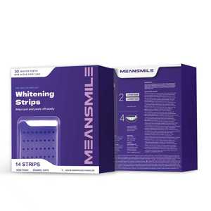 Kit de tiras blanqueadoras de dientes profesionales de fórmula segura esmaltada para dientes sensibles Gel blanqueador de grado Dental 7/14/28 tiras - Product Image 3