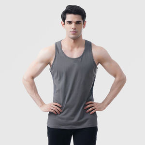 Camiseta sin mangas musculosa para hombre, chaleco de entrenamiento con logotipo personalizado para deporte, secado rápido y transpirable para correr en el gimnasio, venta al por mayor - Product Image 1