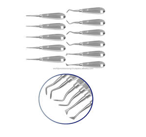 ชุดเครื่องมือถอนฟันแบบแมนนวล World Precision Surgical New Mediment 11 ชิ้น ออกแบบตามหลักสรีรศาสตร์ สำหรับการผ่าตัดช่องปากและการถอนฟัน - Product Image 2