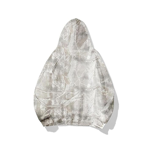 Femmes Camo Hoodies Feuille D'érable Imprimer Sweat À Capuche Surdimensionné Polaire Pull Sweats À Manches Longues avec Poche - Product Image 3