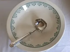 Elegant Stainless Steel Gold Finished Wedding Spoon From India Ideal for Hotel Ware <b>Tableware</b> and <b>Dinnerware</b> Serving Set - Product Image 5