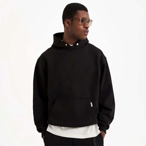 Diseño personalizado Fleece Acid Wash Hoodie Diseño personalizado DTF Hoodies para hombres Serigrafía Color sólido Mezclado Hombres Hoodies - Product Image 6