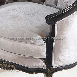 Sillas de Comedor Número de Serie 5503 Hechas de Madera de Caoba con Asientos Acolchados de Espuma, Tamaño 87x65x90 cm - Product Image 6