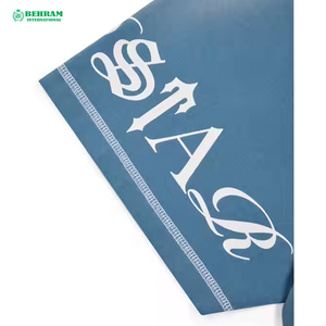 Camiseta de Hombre de Alta Calidad con Estampado Digital, 100% Algodón, Cuello Redondo, Estilo Desgastado, Corte Holgado, Costuras en Contraste, Efecto Descolorido por el Sol, Anti-Pilling - Product Image 3