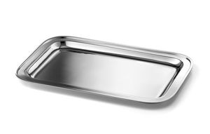 Bandeja de metal con asas de la mejor calidad, bandeja para servir té y café de diseño único para la bandeja de decoración de la Mesa del hotel en casa - Product Image 2