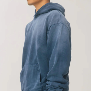 Sudadera con Capucha Tie-Dye para Hombre, Fabricada a Medida por el Fabricante OEM, con Capucha Ajustable y Bolsillo Tipo Canguro - Product Image 2