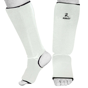 Espinilleras Ligeras de Neopreno Hechas en Pakistán para Práctica y Entrenamiento de Adultos, Protección de Piernas para Gimnasio con Diseño Simple - Product Image 1