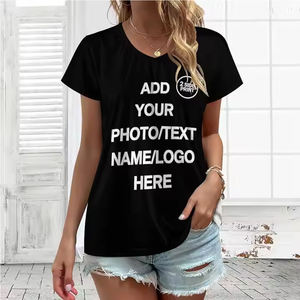 100% coton surdimensionné respirant t-shirt décontracté pour les femmes en gros personnalisé été nouvelle mode femmes t-shirt - Product Image 3