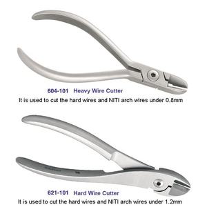 Nouveau dentaire supérieur oiseau bec pince boucle Angle fil flexion acier inoxydable Orthodontique Instrument inoxydable médical - Product Image 2