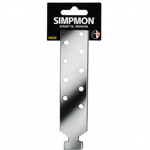 SIMPSON STRONG TIE PROFA158 Hot-Dip Galvanized 158 X 35 mm Profile Anchor <b>Hooks</b> & <b>Rails</b>-Pack Size 100 - Product Image 3