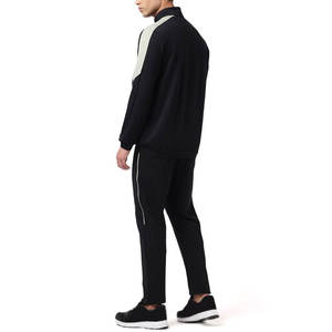 100% matériau respirant fait fermeture éclair hommes survêtements/vêtements d'entraînement de gymnastique robustes hommes survêtements à vendre - Product Image 2