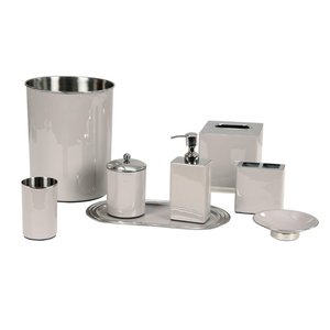 Vente en gros d'accessoires de salle de bain de luxe en métal et d'ensembles de salle de bain personnalisés Nouveaux hôtels de créateur Salle de bain Lot de 7 - Product Image 4