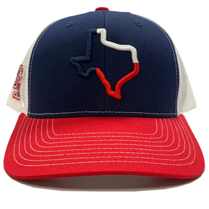 Custom 3D Texas Embroidery Trucker Hat Cotton Front Mesh Back <b>Cap</b> Structured <b>Baseball</b> Hat Casual Wear Wholesale OEM Factory - Product Image 1