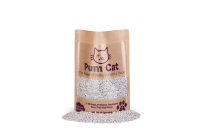Litière pour chat 100% naturelle en pierre ponce, haute absorption, faible teneur en poussière, écologique, formule non agglomérante