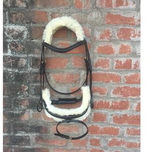 Bride de cheval avec bande de front de mode Bride de haute qualité avec bande de front exclusive NEW Horse Black fantaisie Leather Bridle - Product Image 1