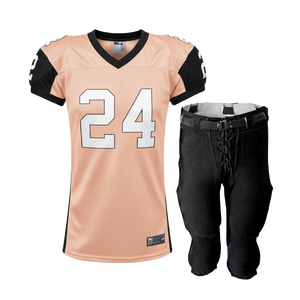 Maillot de football américain personnalisé pour adultes, hommes et femmes, uniforme de match, jersey, 230GSM, polyester, vêtements de sport - Product Image 2