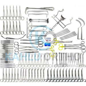 Ensemble d'instruments de chirurgie générale en acier inoxydable de haute qualité manuel par KAHLU ORTHOPEDIC - Product Image 1