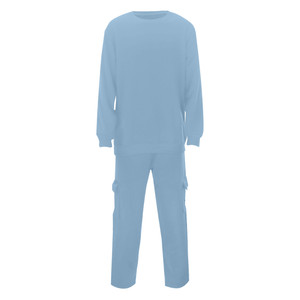 Chándal personalizado para hombre, Sudadera con capucha de gran tamaño de lana, chándal de algodón para hombre, chándal para correr, conjunto de pantalones de dos piezas para hombre, Jersey - Product Image 3