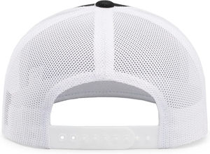 Gorra de camionero bordada en blanco con 6 paneles, servicio OEM personalizado, estilo único, ligero, informal, de malla, para hombre - Product Image 6