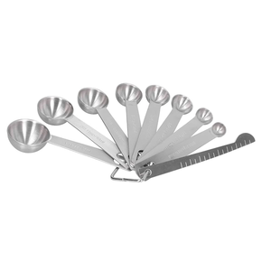Stainless Steel Kitchen seasoning spoon <b>set</b> Short Handle <b>Sugar</b> Salt Spice Spoon Condiment at best price - Product Image 1