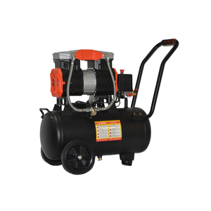 Compresseur d'air à piston silencieux sans huile 110V/220V 25L à prix d'usine, composants de moteur portables pour les mines - Product Image 6