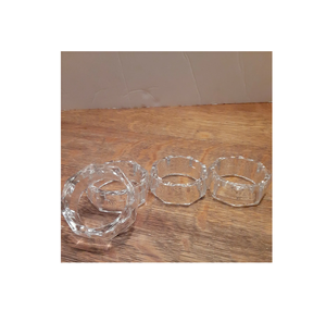 Acrylic Napkin <b>Rings</b> <b>Crystal</b> Mesh Napkin Holder <b>Rings</b> Buckles for Weddings and Desk Decorative Items - Product Image 3