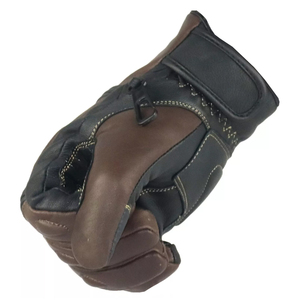 Guantes de cuero de ajuste cómodo de tendencia superior Guante térmico de invierno de alta demanda para uso diario en color sólido - Product Image 4