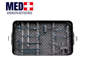 Conjunto de instrumentos de Neurocirugía para endarterectomía carotídea de primera calidad, instrumentos quirúrgicos, caja de esterilización de acero inoxidable - Product Image 3