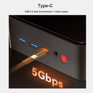 Kép 2.5g Lan <span class=keywords><strong>Mini</strong></span> <span class=keywords><strong>PC</strong></span> Intel Twin hồ N150 8GB RAM 128GB SSD <span class=keywords><strong>Windows</strong></span> 11 Pro Máy tính chơi Game i226v pfsense HDMI dp Type-C - Product Image 3