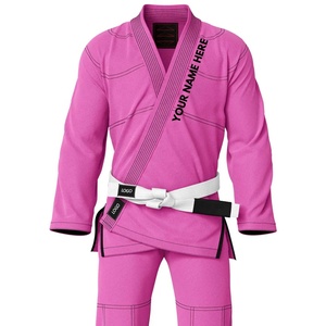 Kimono de Jiu-Jitsu Brésilien Marron pour Femme avec Logo Personnalisé OEM, Tissage Perlé Pré-rétréci, Tenue d'Arts Martiaux Coupe Classique, Ensemble BJJ Gi - Product Image 6
