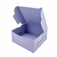 Biodégradable Design Personnalisé Pliable De Qualité Alimentaire Boulangerie Papier Mochi Donut Vitrine Mat Logo Cookie Pâtisserie Gâteau Snacking