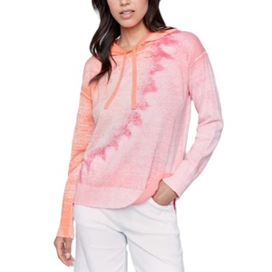Sweat à capuche en molleton de coton premium pour femme, coupe ajustée, décontracté, avec cordon de serrage, logo personnalisé, respirant, sans poche BD - Product Image 1