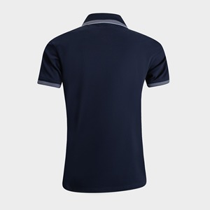 Aristino Men's for Polo 95% Algodón orgánico 5% Spandex Diseño de cremallera Patrón sólido Venta al por mayor Producto superior a precio caliente APS205AS0E - Product Image 2