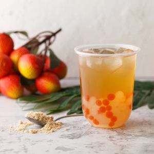 Té helado en polvo 3 en 1 con sabor a lichi y jazmín, listo para beber, para fiestas y eventos. - Product Image 3