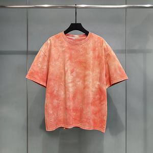 เสื้อยืดโอเวอร์ไซส์สไตล์วินเทจสำหรับผู้ชาย ลวดลายซีดจางแบบทำเก่า  รับสกรีนโลโก้ของคุณเอง ผ้าฝ้าย 100% เนื้อหนา ล้างสีแบบแอซิด - Product Image 2