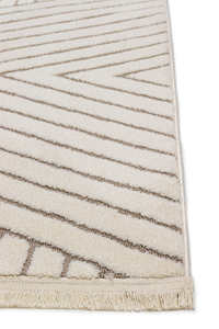 Tapis moderne épais en microfibre beige crème en peluche Style scandinave moderne Salon Handtuft Technique pour intérieur extérieur - Product Image 3