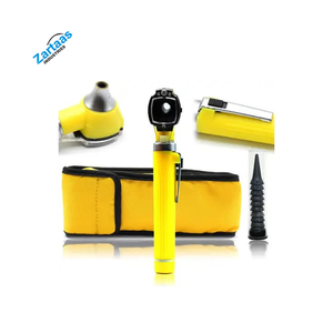 Ensemble d'otoscope de diagnostic de haute qualité - Instruments ORL de couleur jaune à fibre optique Fabricant et exportateur - Product Image 5