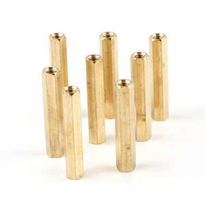 Embalaje de caja de herrajes de pernos de latón forjado hecho de material metálico - Product Image 1
