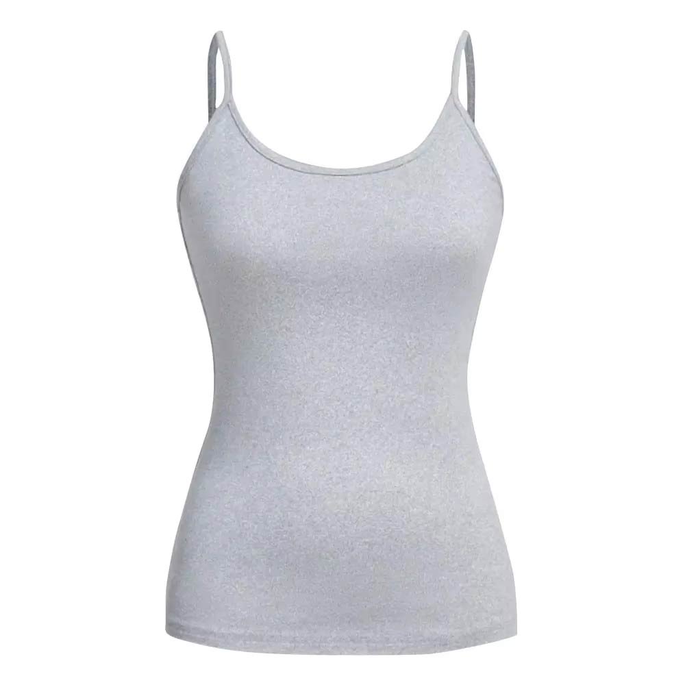 Plus Size, Cotton / Bamboo Fiber Breathable Cotton Sport Tank Cropped Top Exercise Fitness Vest Women Yoga Crop Tank Tops