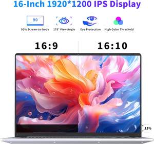 New 16 Inch Gaming Laptop 16GB RAM 1TB SSD N100 Processor FHD 1920x1200 <b>Backlit</b> <b>Keyboard</b> Windows 11 Pro Fingerprint UHD Graphics - Product Image 5
