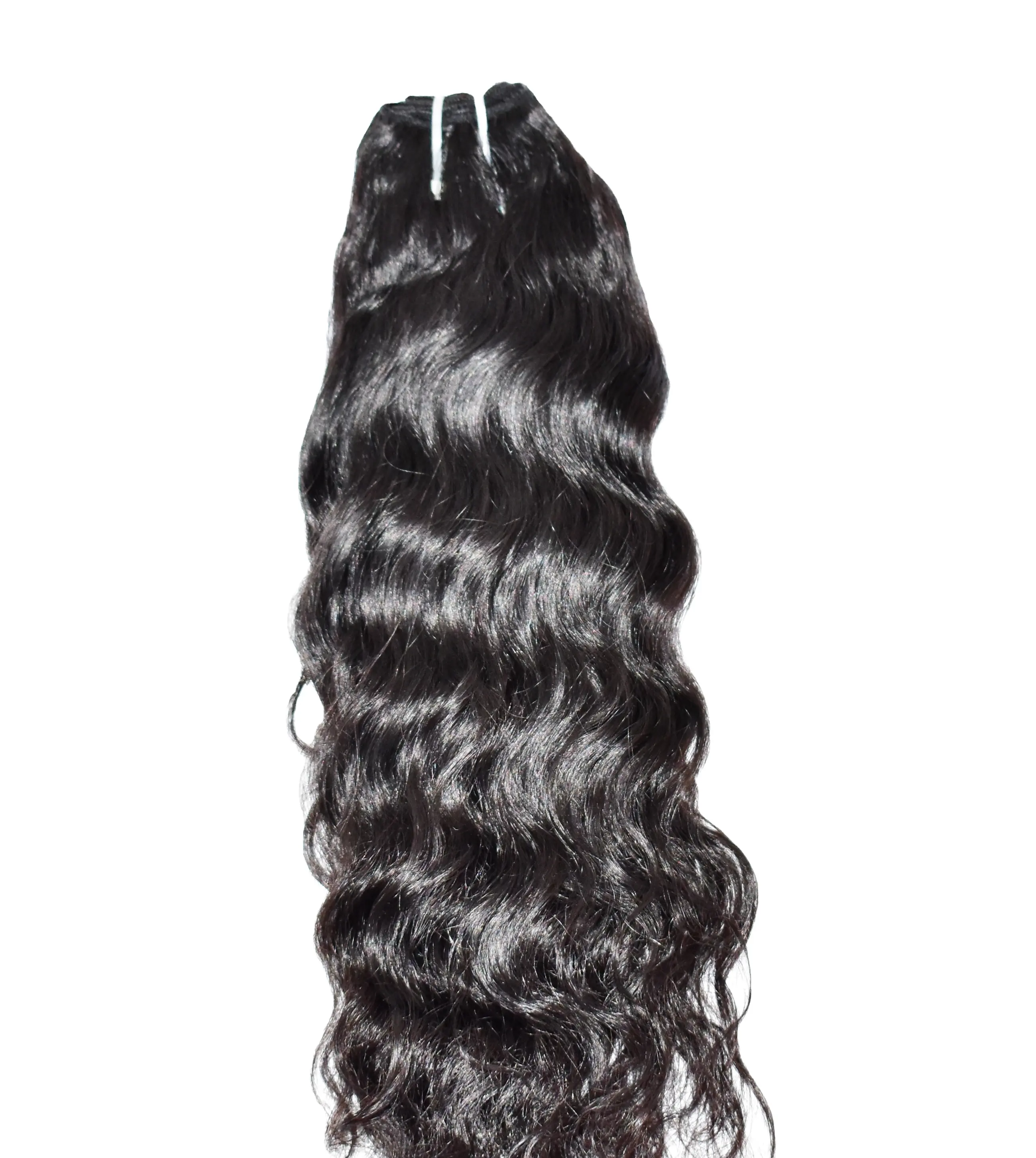 Raw unprocessed cheap virgin black color silky wavy best quality control system bundles brazilian human hair