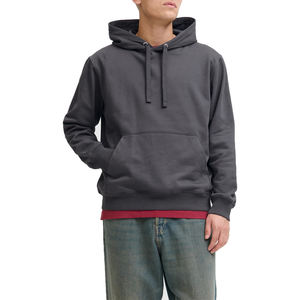 Sweat-shirts à capuche vierge avec logo personnalisé de haute qualité pour hommes Baggy de luxe uni vierge en éponge française 100% coton mode de rue OEM - Product Image 4