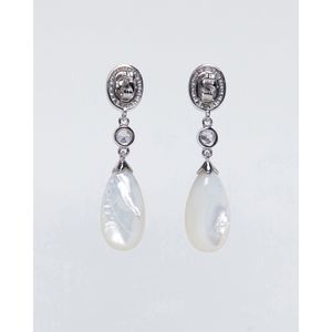 ต่างหูมุกทรงหยดน้ำ - Product Image 5