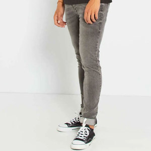 กางเกงยีนส์แฟชั่นผู้ชายกันยับสำหรับผู้ชายกางเกงเนื้อผ้านุ่มระบายอากาศได้ดีมาใหม่ - Product Image 6